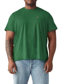 T-shirt Big Original Hm Tee en coton sapin uni avec un col rond
