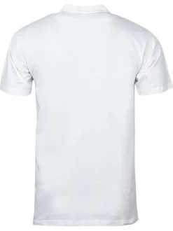 T-shirt classique Harro en coton blanc à col rond et manches courtes