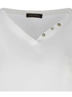 T-shirt col v