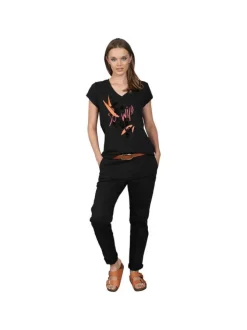 T-shirt col v
