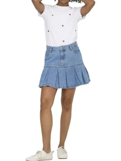 T-shirt en coton biologique blanc uni pourvu de manches courtes