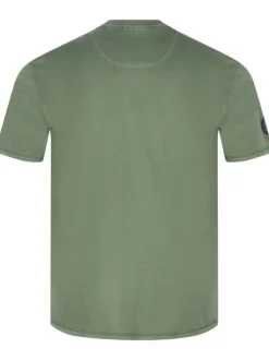 T-shirt homme vert