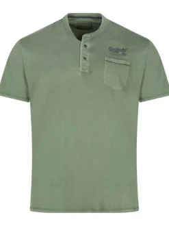 T-shirt homme vert