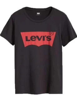 T-shirt manches courtes femme noir