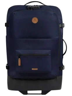 Valise Medium Reykjavik marine unie avec serrure TSA et multiples poches